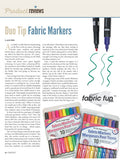 FABRIC FUN Dual Tip Fabric Marker - Black