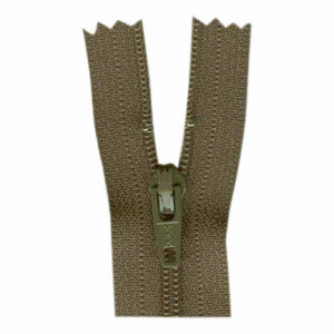 COSTUMAKERS General Purpose Closed End Zipper 18cm (7″) - Taupe - 1700