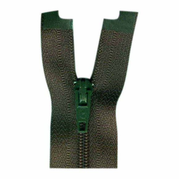 COSTUMAKERS General Purpose One Way Separating Zipper 23cm (9″) - Loden - 1703