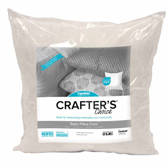 FAIRFIELD Crafter’s Choice® Pillow Form - 30 x 30cm (12″ x 12″)