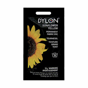 DYLON Permanent Fabric Dye - Sunflower Yellow