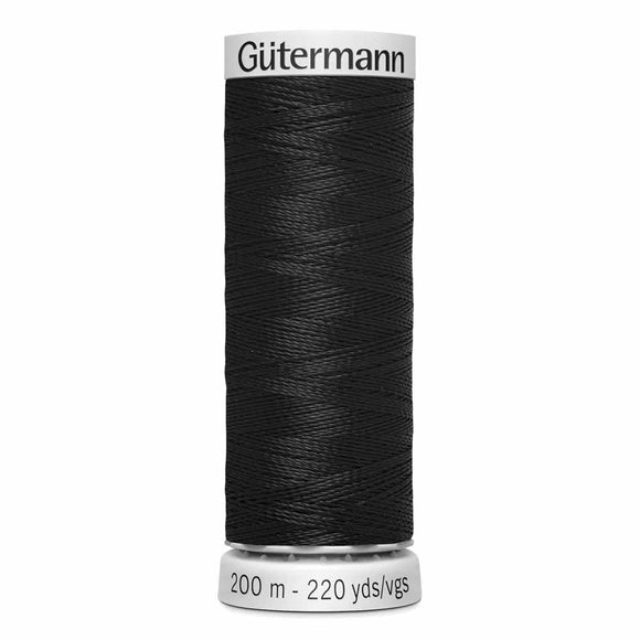 GÜTERMANN Dekor Rayon Thread 200m - Black