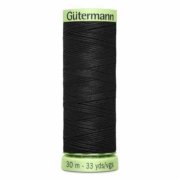 GÜTERMANN Heavy-Duty/Top Stitch Thread 30m - Black