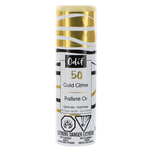 ODIF Glitter Spray Varnish - Gold - 94g