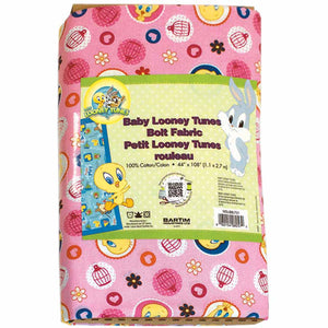 LOONEY TUNES Looney TunesTM Cotton Licensed Fabric - 2.75 x 1.1m (3yd x 42″)
