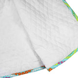 FABRIC CREATIONS Quilted Fabric - White - 1.8 x 1m (2yds x 42″)