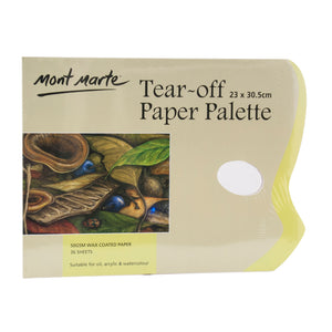MONT MARTE Tear Off Palette Pad - 36 Sheets
