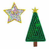 ELAN Motif - Christmas Tree And Star - 60mm